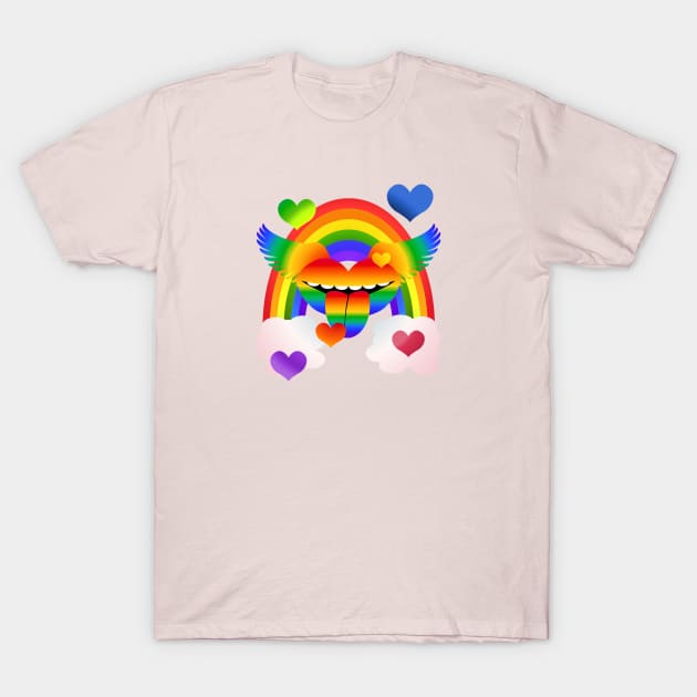 All Rainbows! <3 T-Shirt by RawSunArt